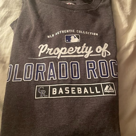 Authentic Majestic Other - Colorado Rockies T-Shirt
